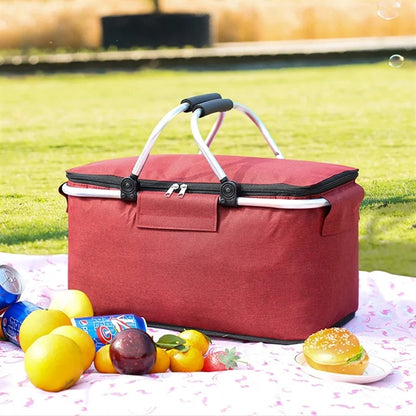 Portable Foldable Picnic Basket