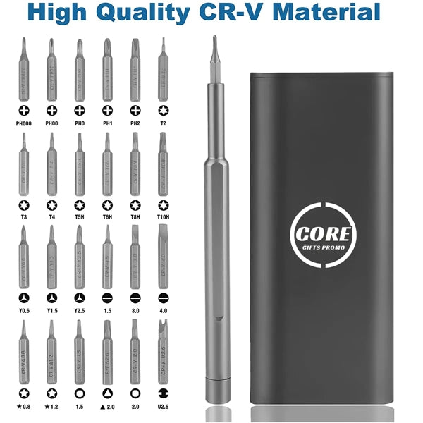 25 in 1 Magnetic Screwdriver Set