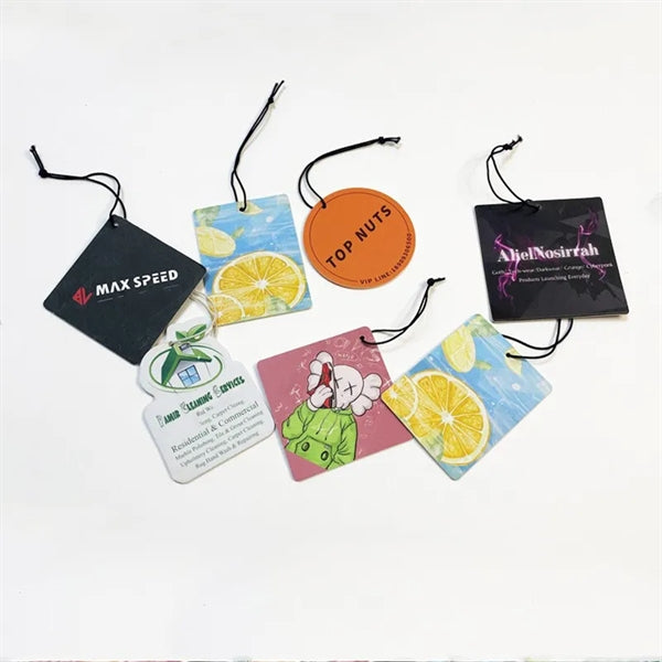 3" Paper Full Color Car Air Freshener