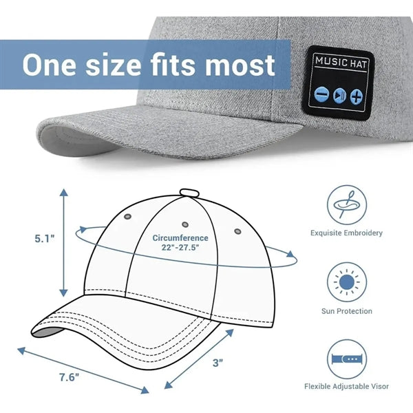 Bluetooth Baseball Cap