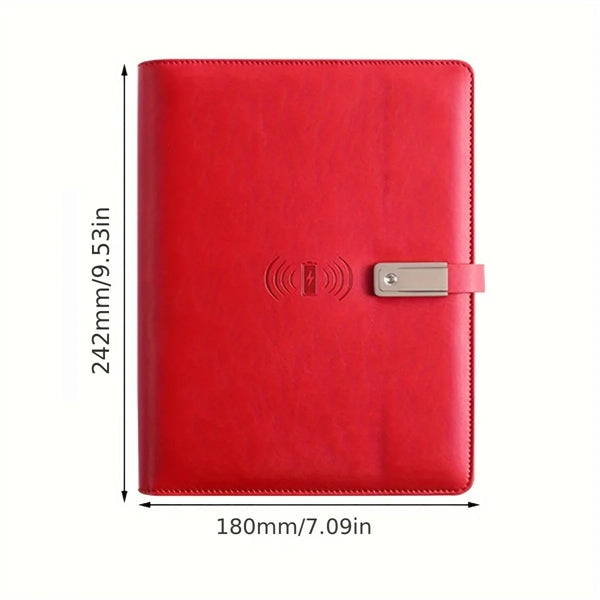 Wireless Charging Notebook With Power Bank & U disk