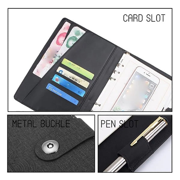 Qi Wireless Charging Notebook With Power Bank