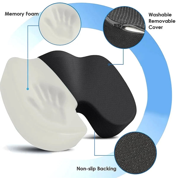 Office/ Car Memory Foam Seat Cushion