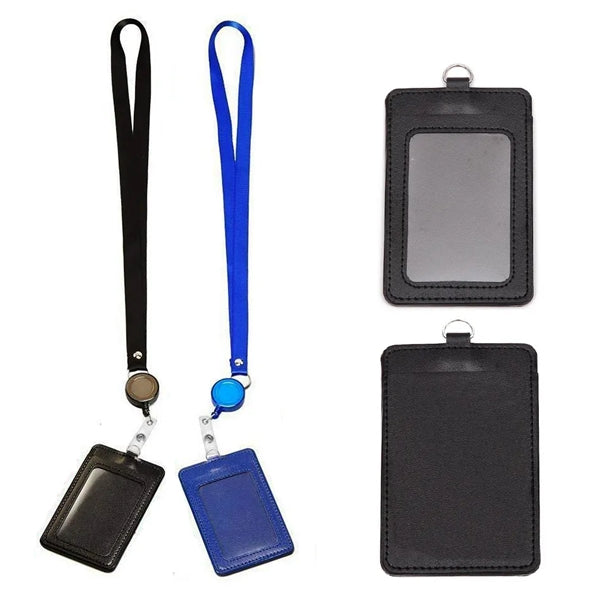 Colorful Retractable Badge Holder With Lanyards