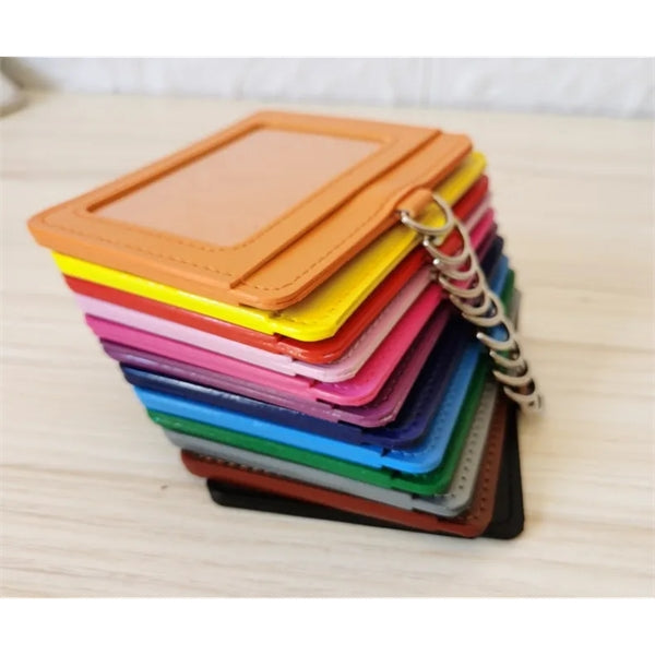 Colorful Retractable Badge Holder With Lanyards