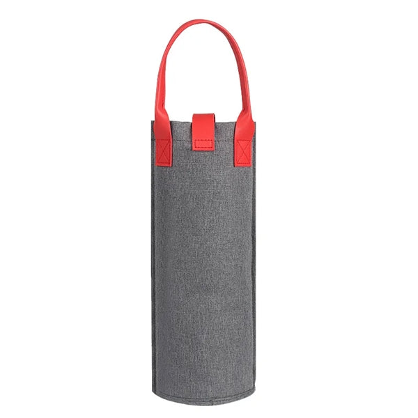Single Red Wine Bag