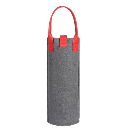 Single Red Wine Bag
