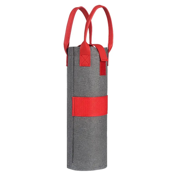 Single Red Wine Bag