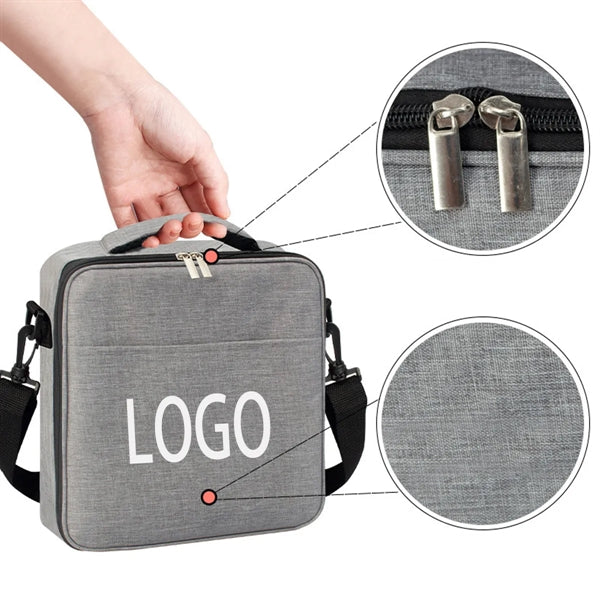 Insulated Lunch Box Tote Bag