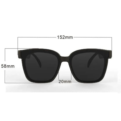 Smart Sunglasses Blue Light Filtering Built in Mic Speakers