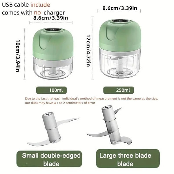 Electric Garlic Chopper cooking machine Onion