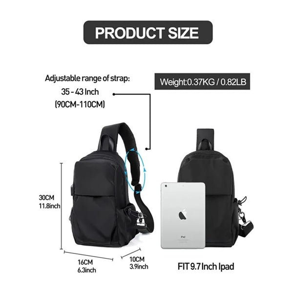 Small Sling Crossbody Backpack Shoulder Bag