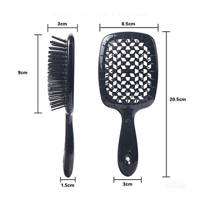 Wet Dry Vented Detangling Hair Brush