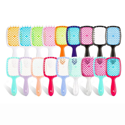 Wet Dry Vented Detangling Hair Brush