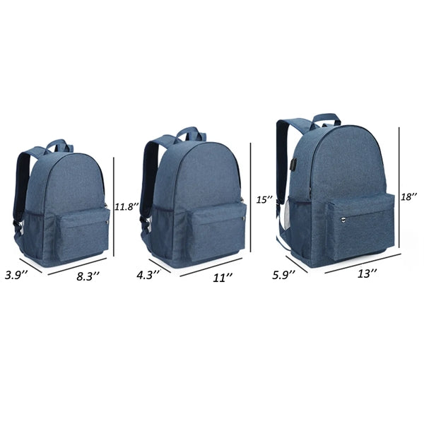 Travel Laptops Backpack with USB Charging Port