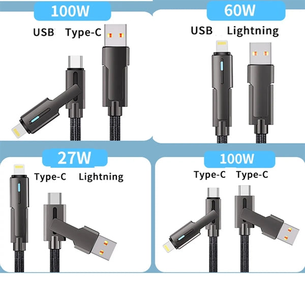 4 In 1 Usb C Charging Cable