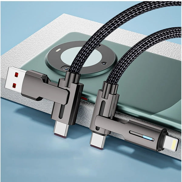 4 In 1 Usb C Charging Cable