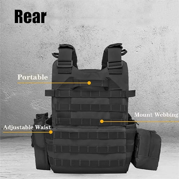 Tactical Men Adjustable Airsoft Vest