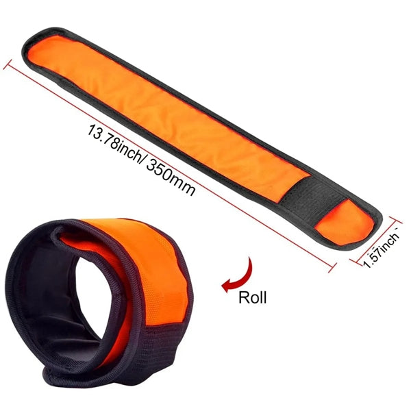 LED Light Up Band Slap Bracelets
