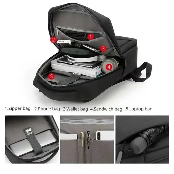 USB Charging Laptop Backpack