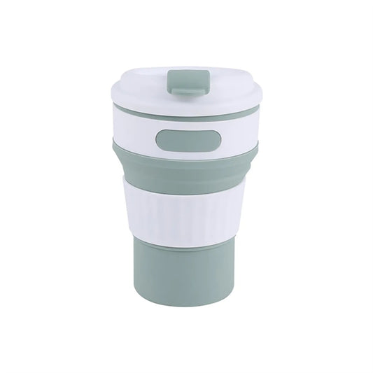 Portable Telescopic Folding Leak Proof Silicone Cup