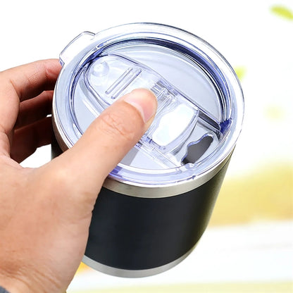 Stainless Steel Vacuum Insulated Mug With Slider Lid