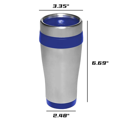 Custom Insulated Stainless Steel Travel Mugs 14 oz. with Lid
