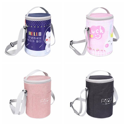 Round Lunch Box Insulation Bag