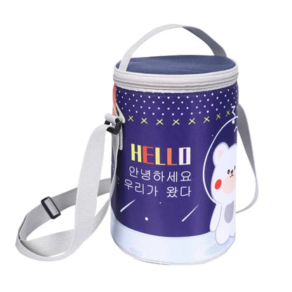 Round Lunch Box Insulation Bag