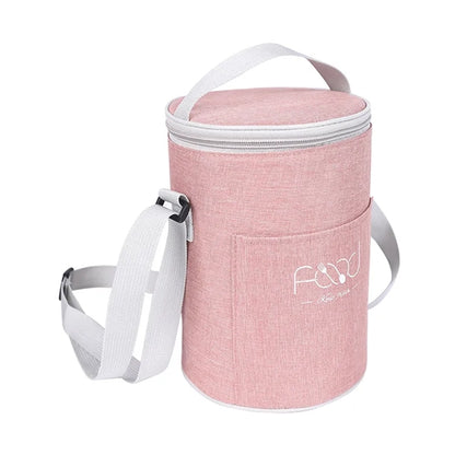 Round Lunch Box Insulation Bag