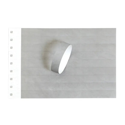 3/4 " x 10 " Waterproof DuPont Disposable Wristbands