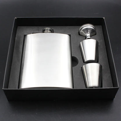 8oz Set Stainless Steel Wine Bottle
