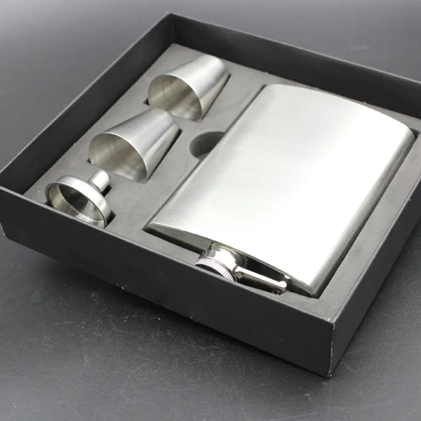 8oz Set Stainless Steel Wine Bottle