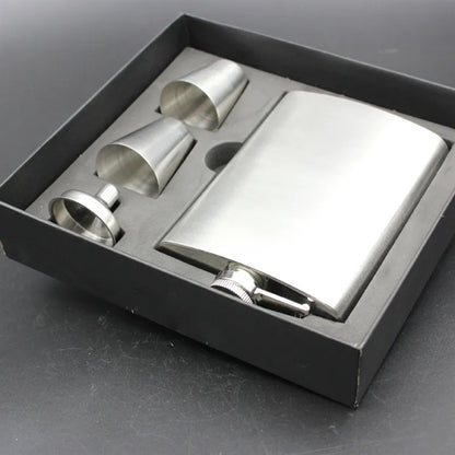 8oz Set Stainless Steel Wine Bottle