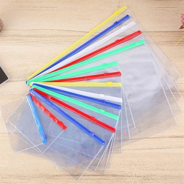 4.7 " x 9.3 " Clear Zipped PVC Pouch