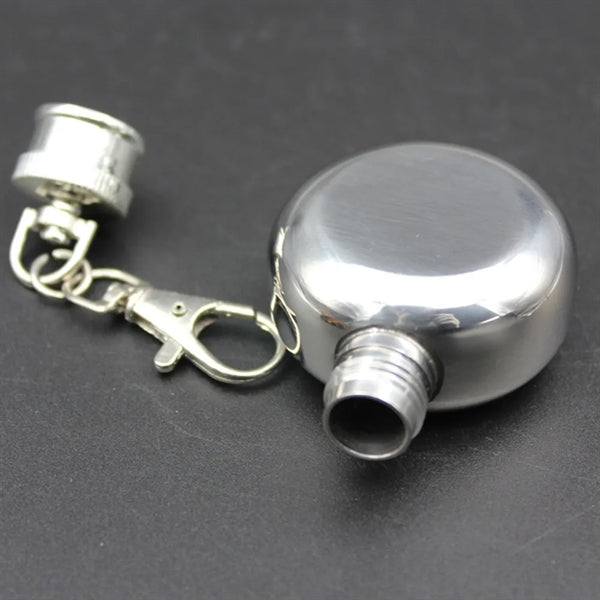 1oz Wine Bottle With Key Chain