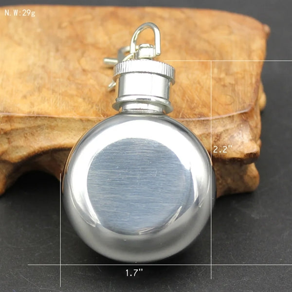 1oz Wine Bottle With Key Chain