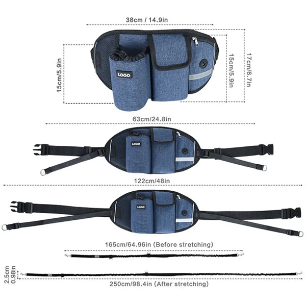 Handsfree Waist Pack Leash