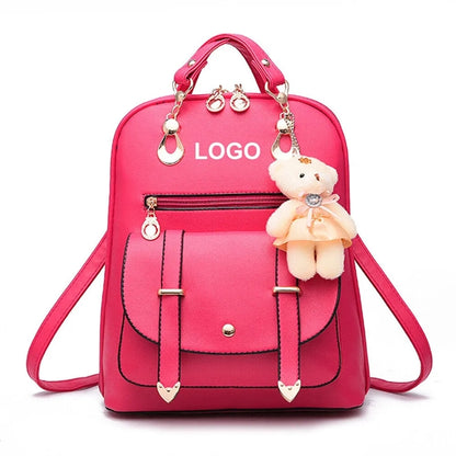 Mini Leather Purse Backpack