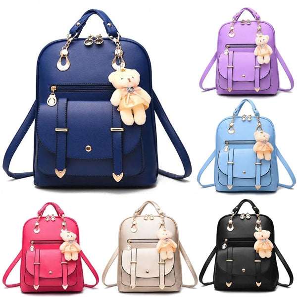 Mini Leather Purse Backpack