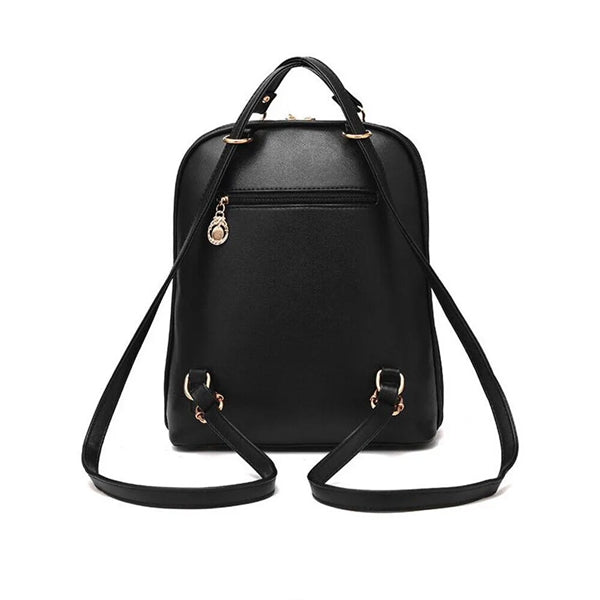 Mini Leather Purse Backpack