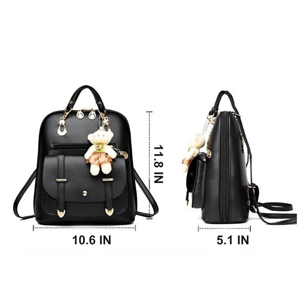 Mini Leather Purse Backpack