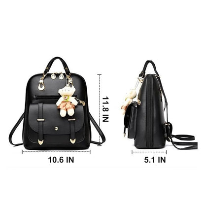 Mini Leather Purse Backpack