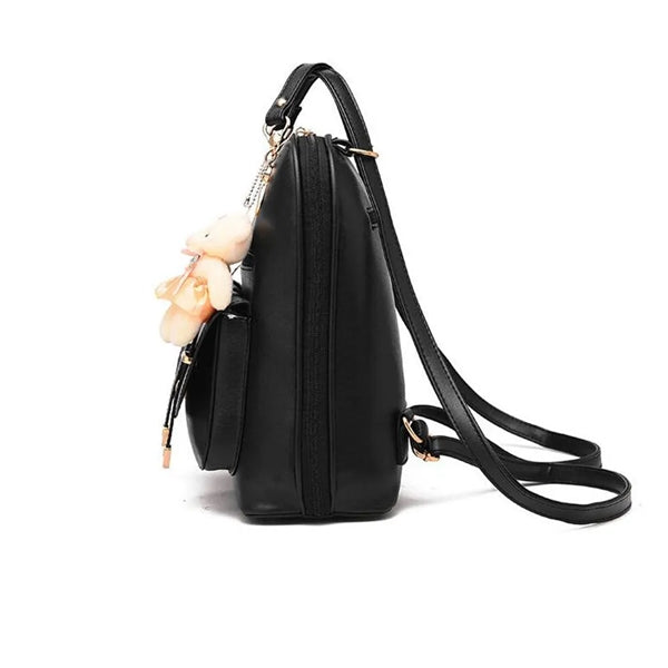 Mini Leather Purse Backpack