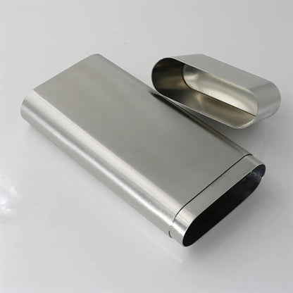 Stainless Steel Cigar Flask Set