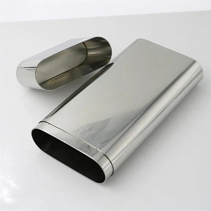 Stainless Steel Cigar Flask Set