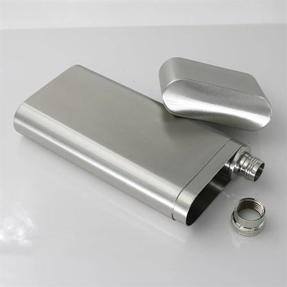 Stainless Steel Cigar Flask Set