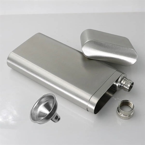 Stainless Steel Cigar Flask Set