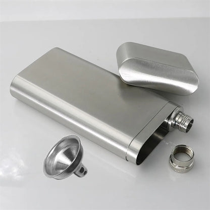 Stainless Steel Cigar Flask Set