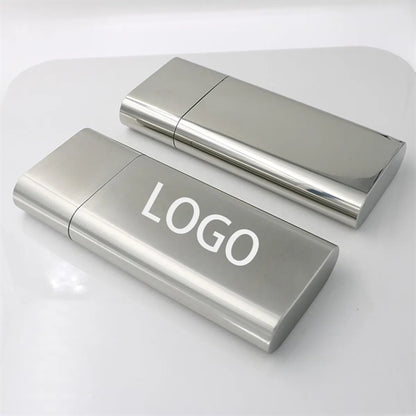 Stainless Steel Cigar Flask Set